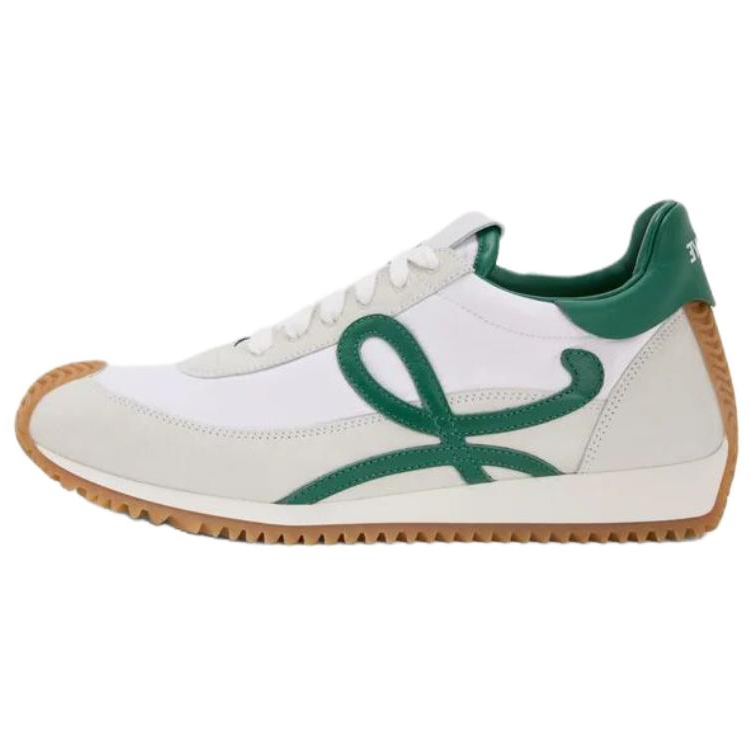 LOEWE Flow Runner 2.0 2.0 Low top Casual Shoes Men's White Green