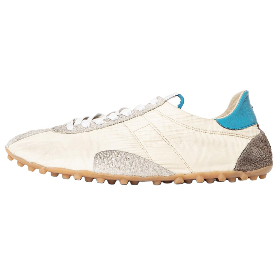 Maison Margiela Sprinters Suede Low top Casual Shoes Men's Yellow
