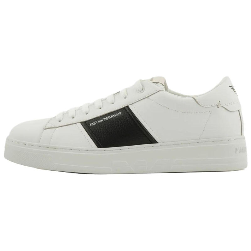 EMPORIO ARMANI Logo Printed Lace Up Sneakers