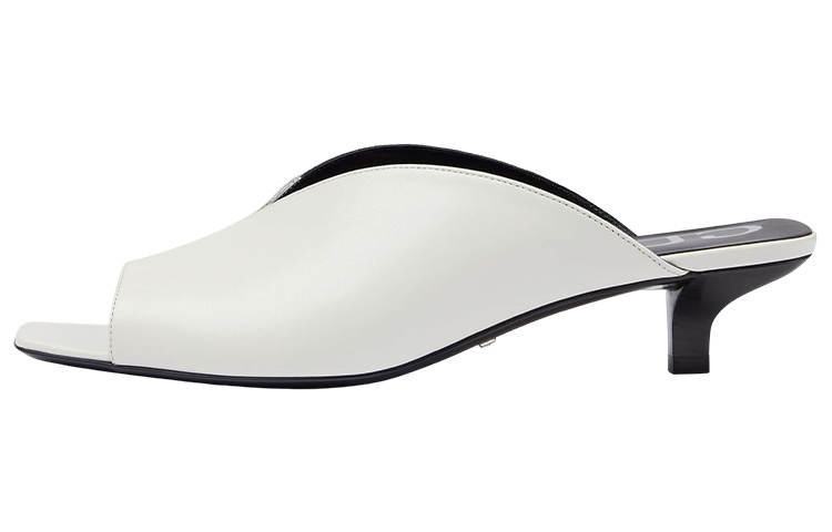 GUCCI Slide Slippers Women's White
