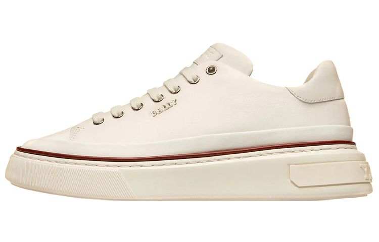 BALLY Low top Stylish Skateboarding Shoes Men's White