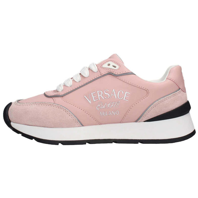 VERSACE Low top Casual Shoes Women's Pink