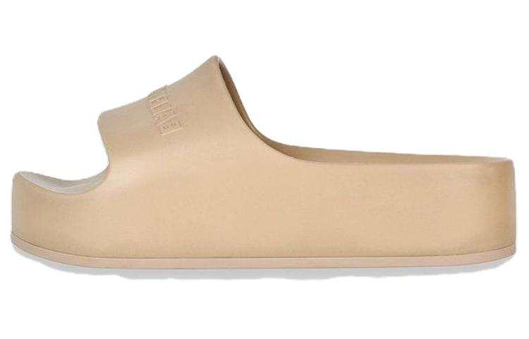 Balenciaga Chunky Logo-embossed Slides