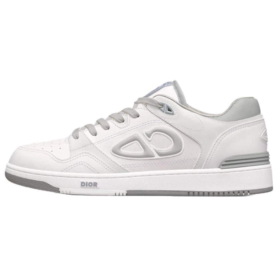 DIOR B57 Dribble Suede Low top Skateboard Shoes Men's White