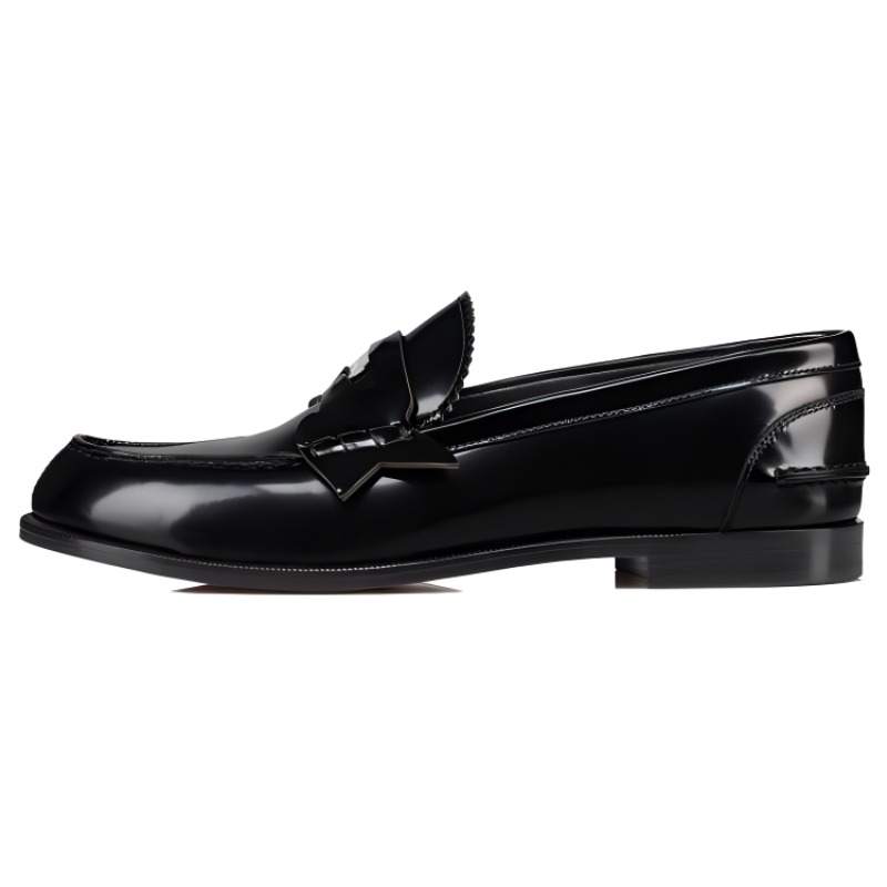Christian Louboutin CL LUBOTING Loafers Women's Black