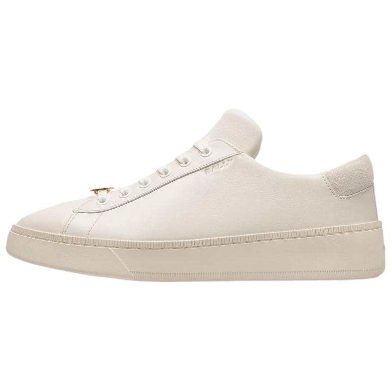 BALLY BALLY Ryver Logo-plaque Leather Sneakers