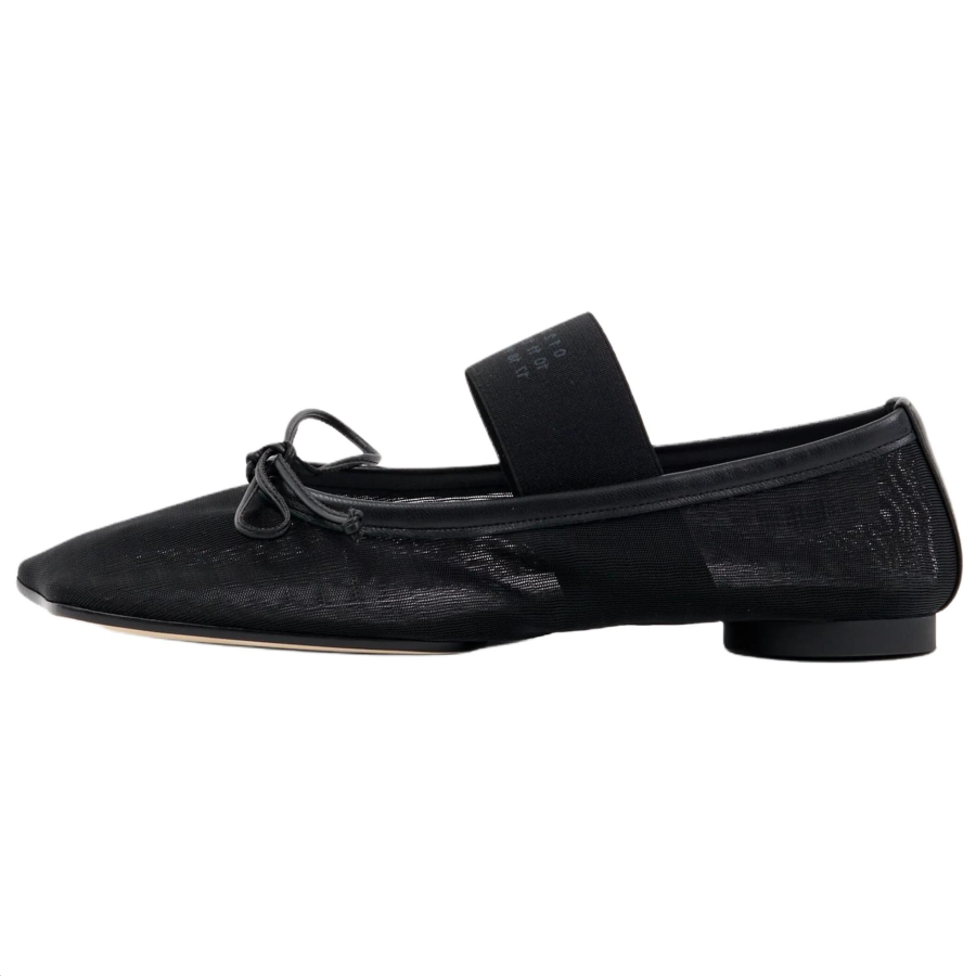 MM6 Maison Margiela Bow Detail Ballet Shoes Women's