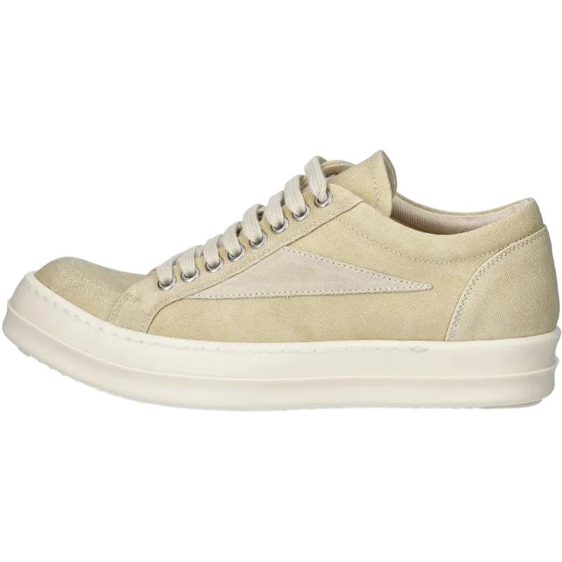 Rick Owens DRKSHDW Low top Canvas Shoes Women's Beige