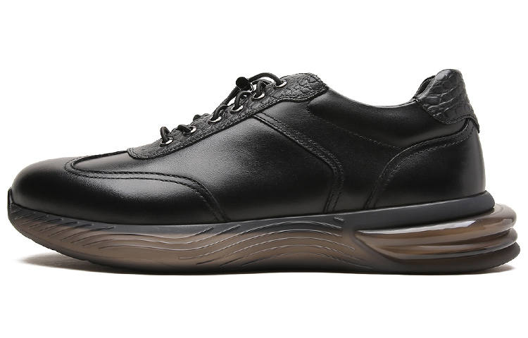 S.T.Dupont S. T.DUPONT Cow Leather Low top Casual Shoes Men's