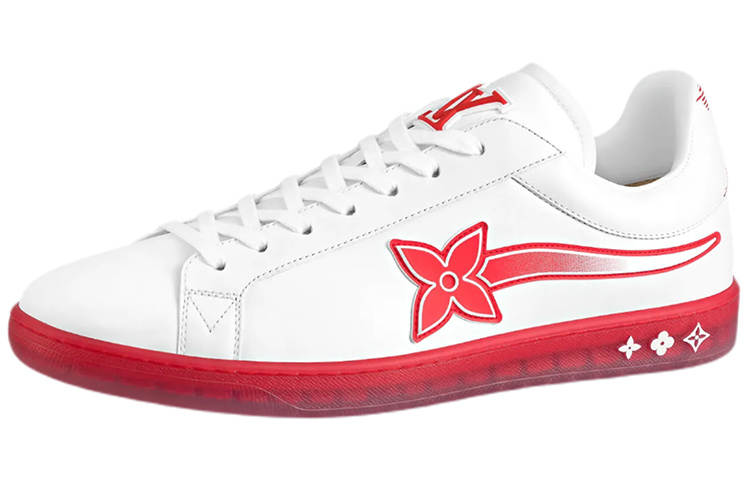 LOUIS VUITTON Louis Vuitton Luxembourg Samothrace Sneaker 'White Red'