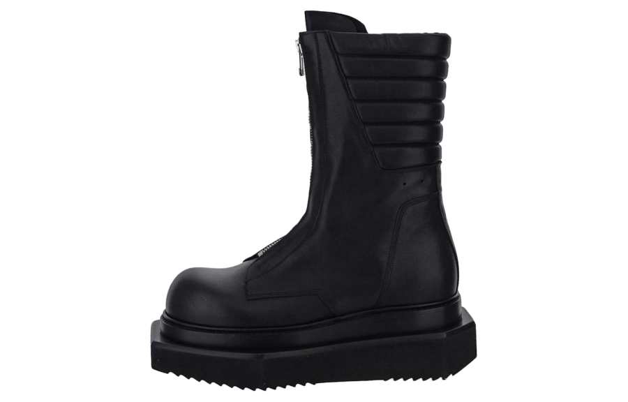 RICK OWENS RICK OWENS/RO Cow Leather Ankle Boots Women's Black