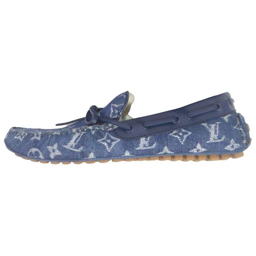LOUIS VUITTON LOUIS VUITTON Arizona Loafers 'Denim Monogram'