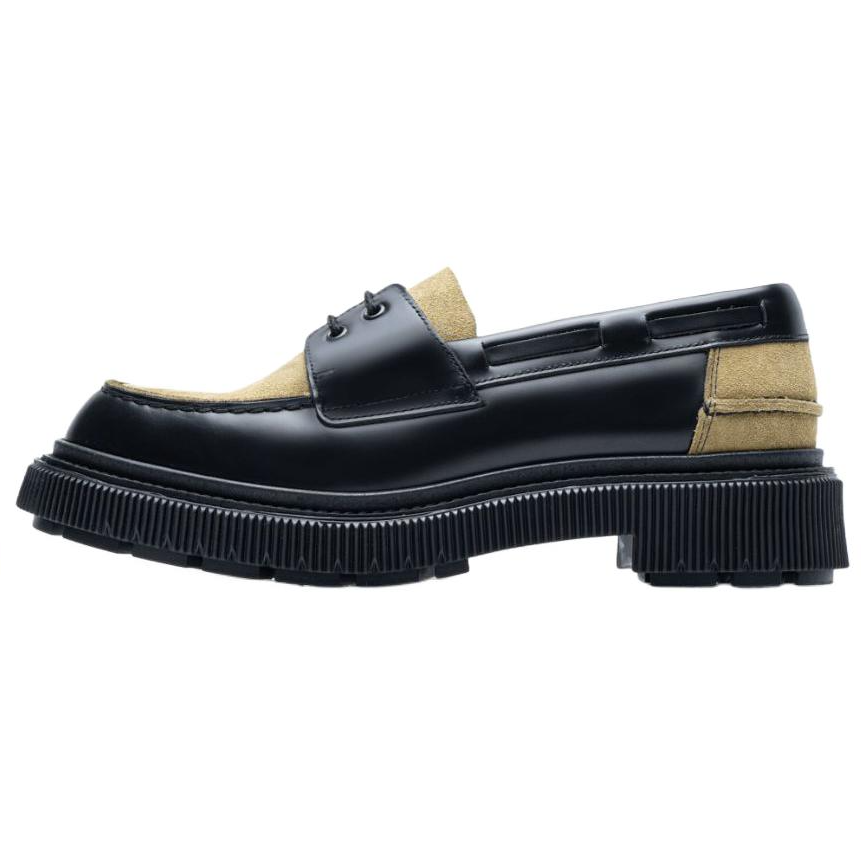 ADIEU PAIRS Type 174 Leather Casual Shoes Men's Black