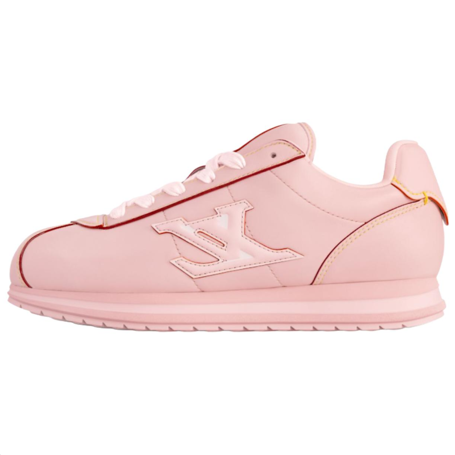 LOUIS VUITTON X Nigo Collaboration FW25 Buttersoft Low top Casual Shoes Unisex Pink