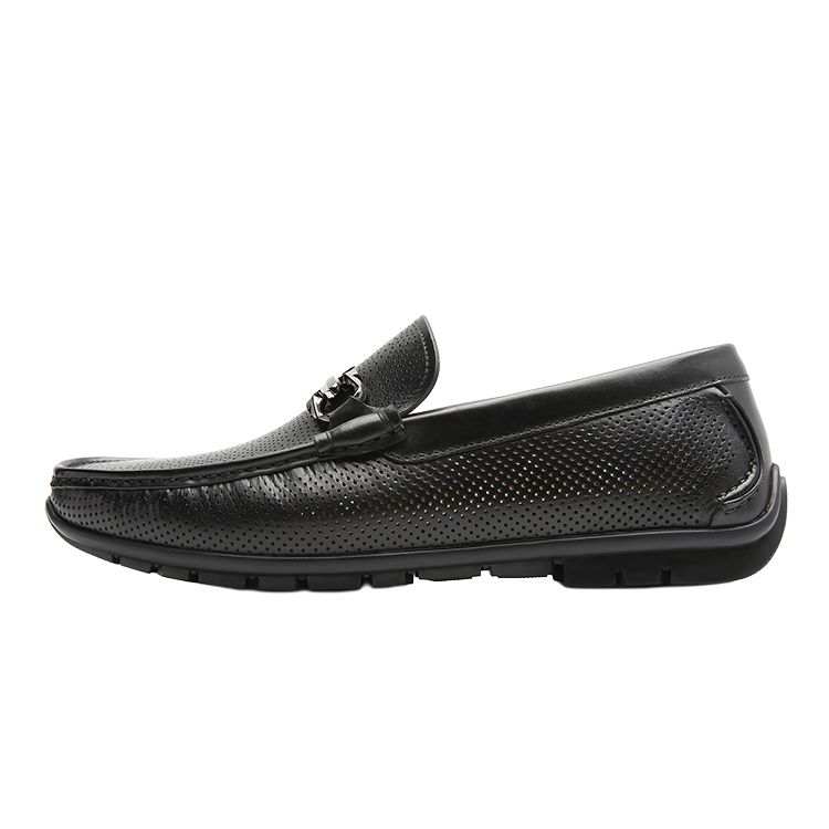 S.T.Dupont S. T.DUPONT Cow Leather Casual Shoes Men's Black