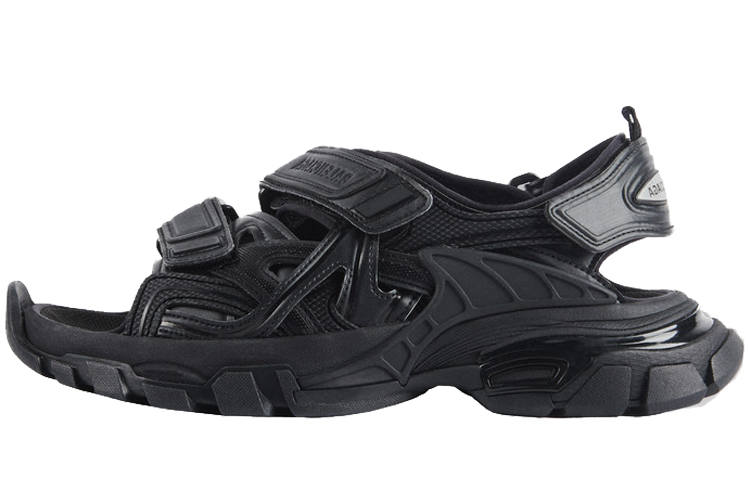 Balenciaga Track Sandal 'Triple Black' Women's