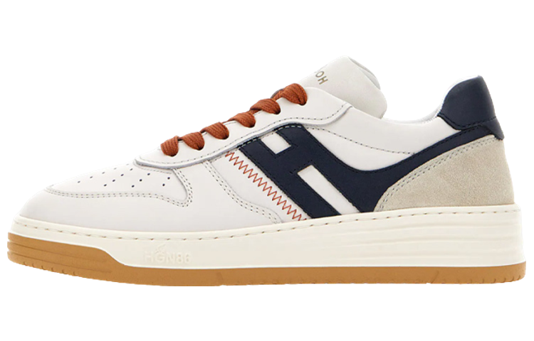 HOGAN Logo Patch Lace Up Sneakers Women's
