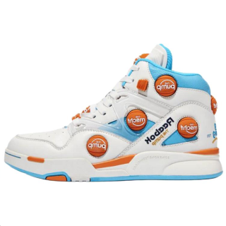 MSCHF Reebok x MSCHF High top Skateboard Shoes Unisex White Blue