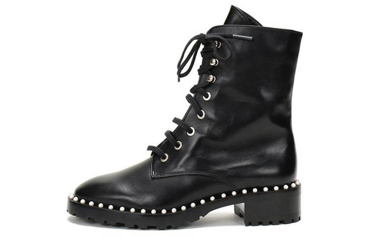 Stuart Weitzman Stuart Weitzman/SW Allie Cow Leather Ankle Boots Women's Black