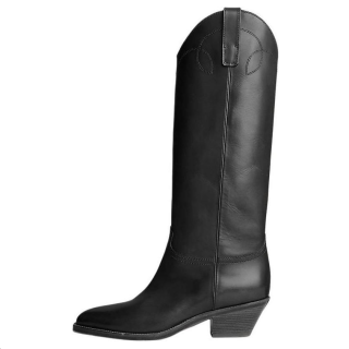 Ralph Lauren Collection Jaelynne Knee high Boots 4.5cm Women's Black