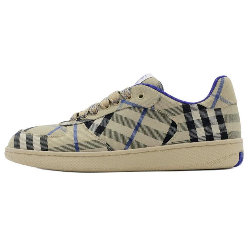Burberry Terrace Low top Skateboard Shoes Women's Blue