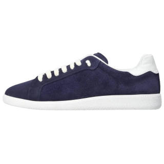 FRANCESCHETTI Suede Low top Casual Shoes Men's Blue