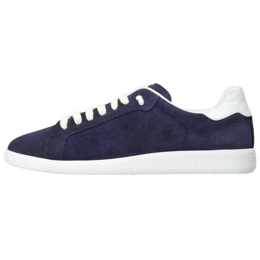 FRANCESCHETTI Suede Low top Casual Shoes Men's Blue
