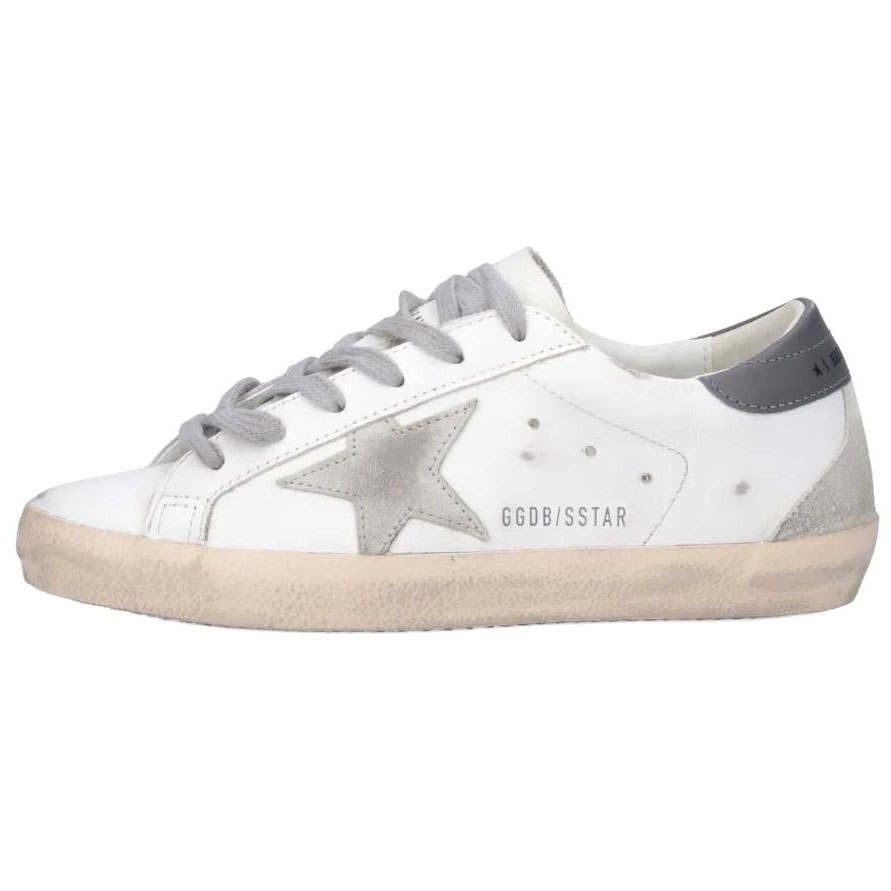 Golden Goose Superstar Deluxe White Ice Dark Grey Women's