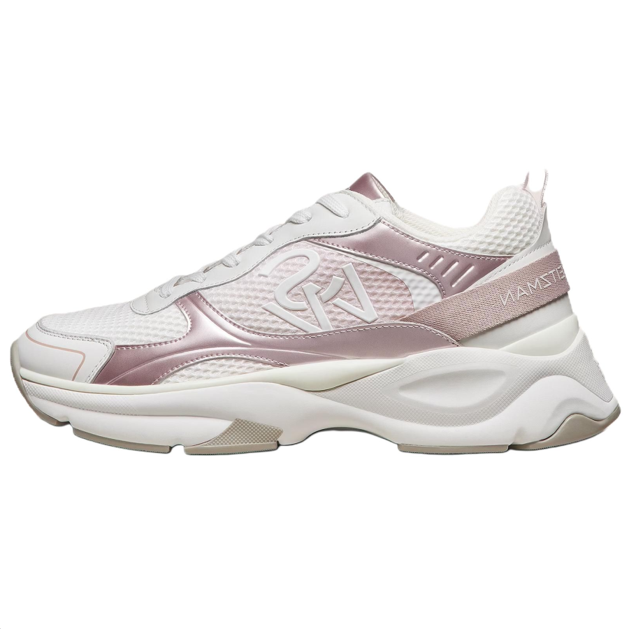 Stuart Weitzman Stuart Weitzman/SW GATSBY SW Trainer Calfskin Low top Casual Shoes 5cm Women's Pink