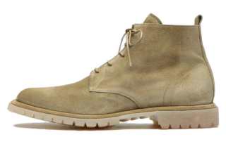 Officine Creative Cow Leather Ankle Boots Men's Umber