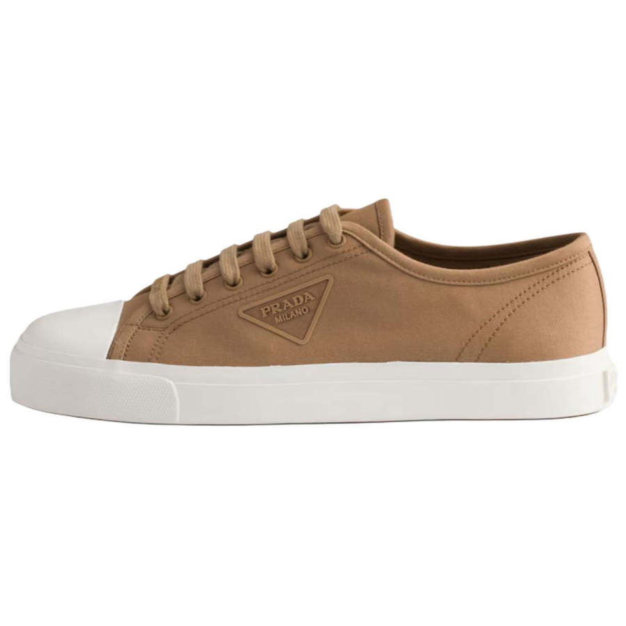 PRADA PRADA Low top Canvas Shoes Men's Brown