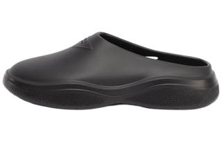 PRADA Foam Rubber Mule Black