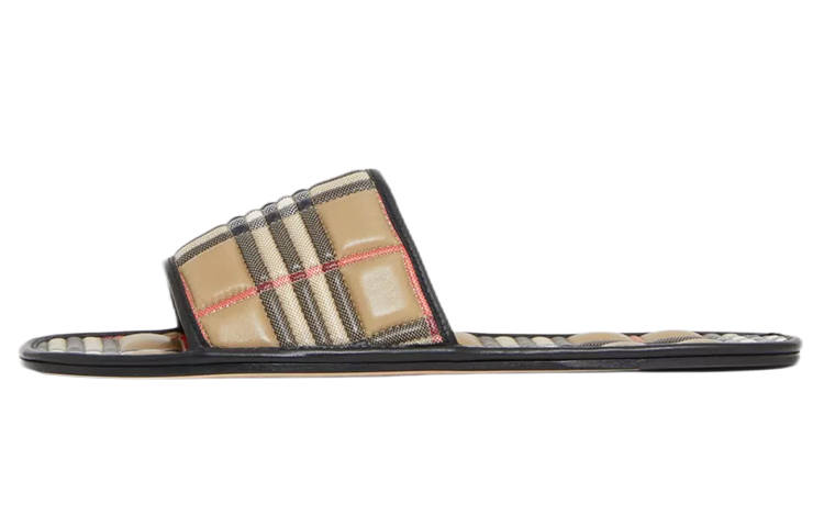 Burberry Burberry Check Quilted Flat Slides