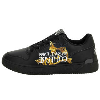 VERSACE JEANS COUTURE Low top Skateboard Shoes Men's Black