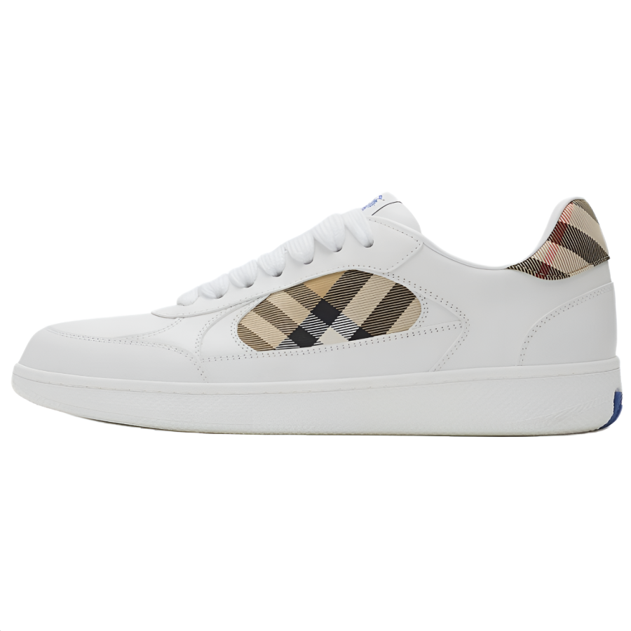Burberry Terrace Low top Skateboard Shoes Men's White