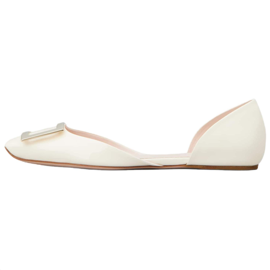 Roger Vivier Trompette Dorsay Women's Casual Shoes Women's White