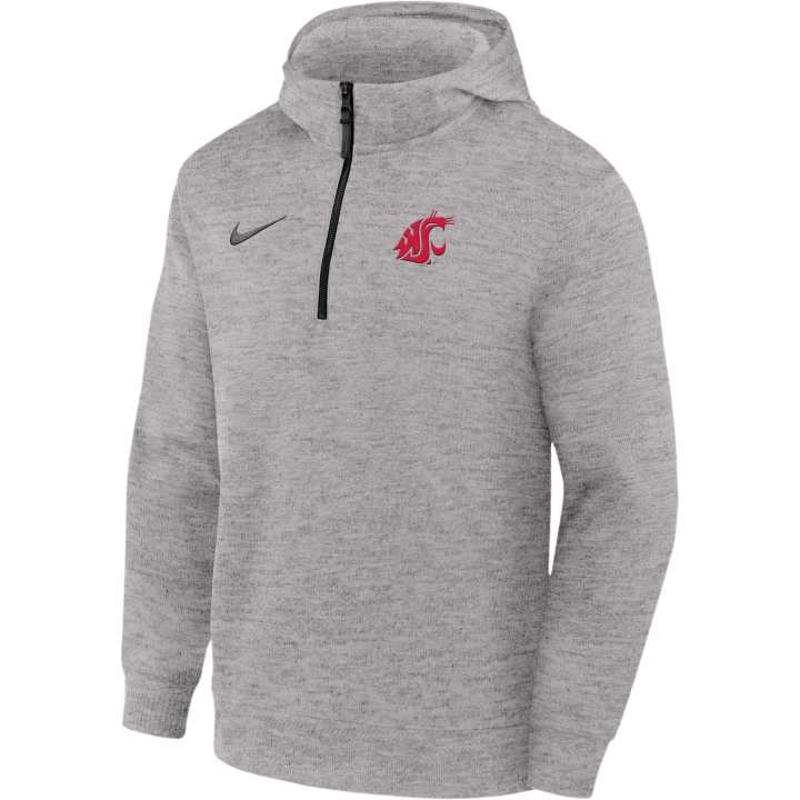 Nike Nike Washington State Cougars Nike Ncaa Men's Basketball Coaches' Pullover Hoodie