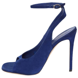 Victoria Beckham Dawn One Strap Sandals 11.5cm Women's Night Blue