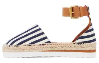 See By Chloe See By Chloé Striped Platform Espadrilles