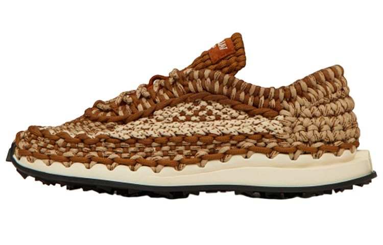 Valentino Valentino Crochet Sneakers 'Saddle Brown'