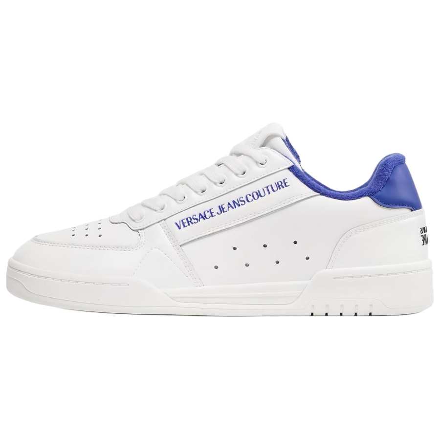 VERSACE JEANS COUTURE Stylish Skateboarding Shoes Men's White