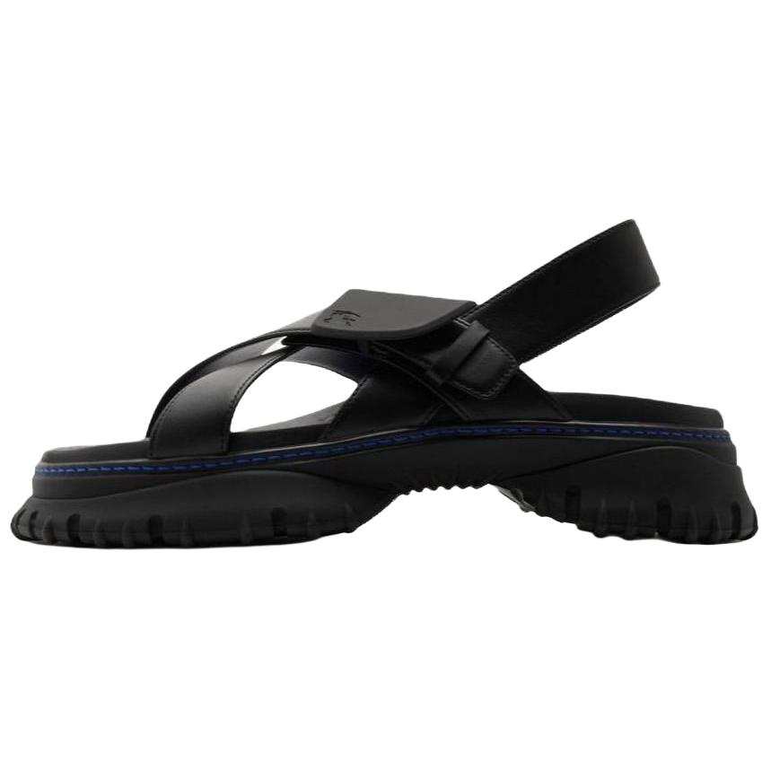 Burberry Burberry Crossover-straps Leather Sandals