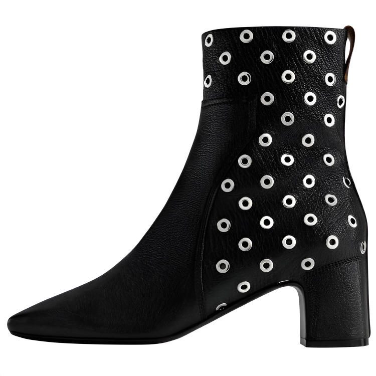 LOUIS VUITTON Avalon Ankle Boots 5.5cm Women's Black