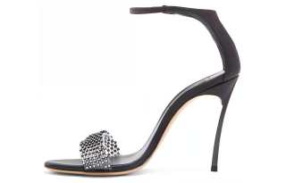 Casadei Blade Twenties Crystal Heeled Sandals Women's