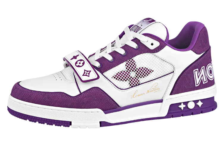 LOUIS VUITTON LOUIS VUITTON Lv Trainer 'White Violet'