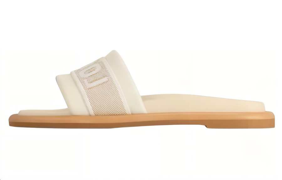 LOUIS VUITTON Bliss Slide Slippers Women's Beige