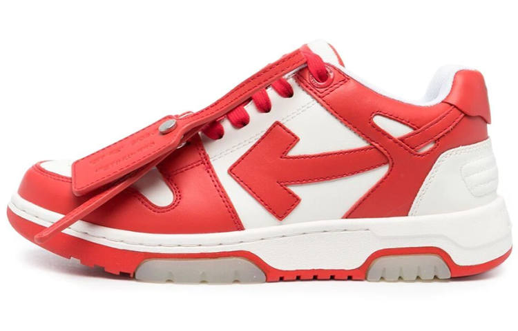 OFF-WHITE OFF WHITE Off Court 3.0 Low tops Leisure Sneakers Red/White Women's