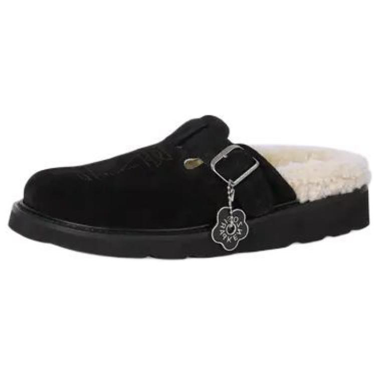 KENZO Closed Toe Slippers 3.5cm Women's Black