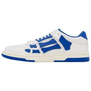 AMIRI Skel Top Low White Blue