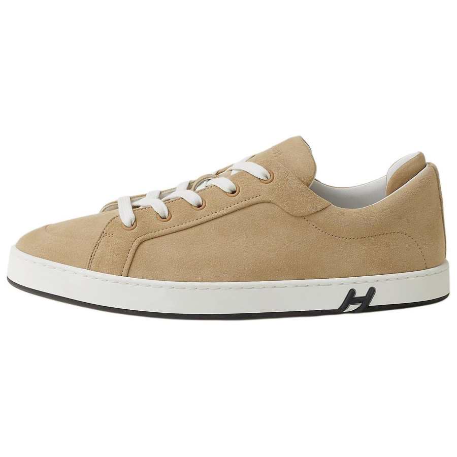 HERMES Kid Low top Skateboard Shoes 2.6cm Men's Beige